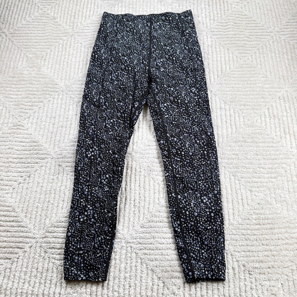 Sweaty Betty Power 7/8 Leggings Womens Bubble Dot Athleisure Sporty Yoga Pilates